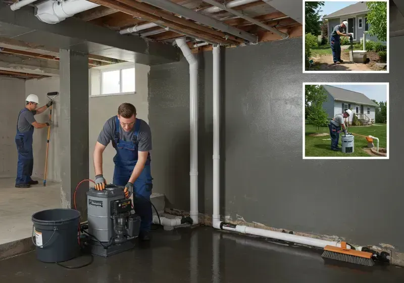 Basement Waterproofing and Flood Prevention process in Albion, PA